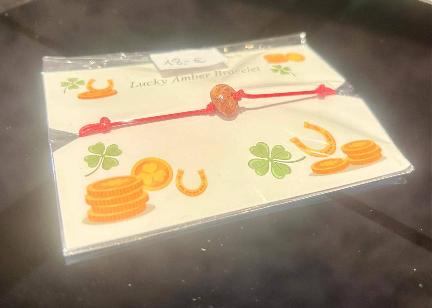 Souvenir Armband mit Bernstein