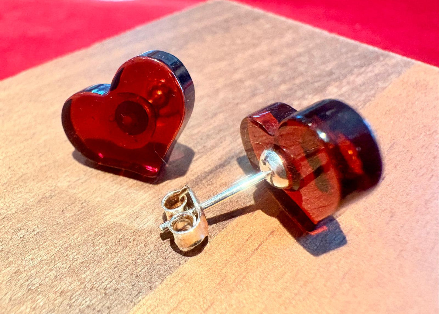 Ohrstecker Herzform