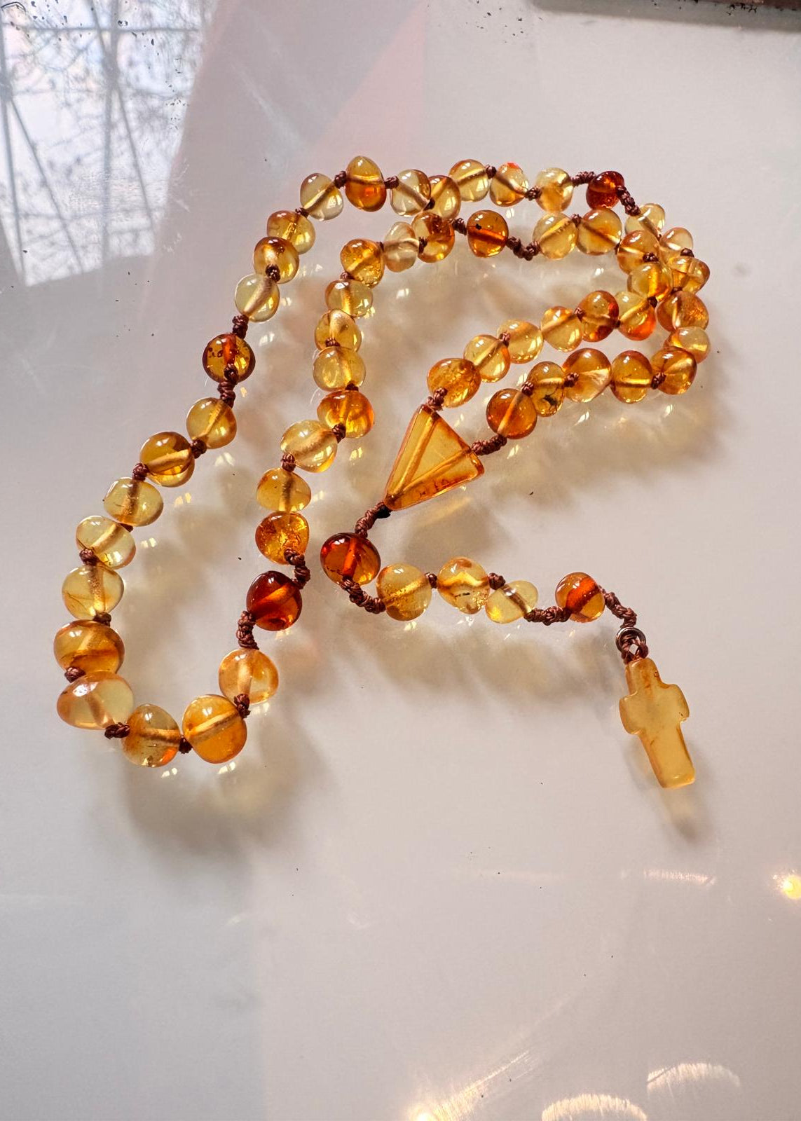 Gebetskette Rosenkranz christlich