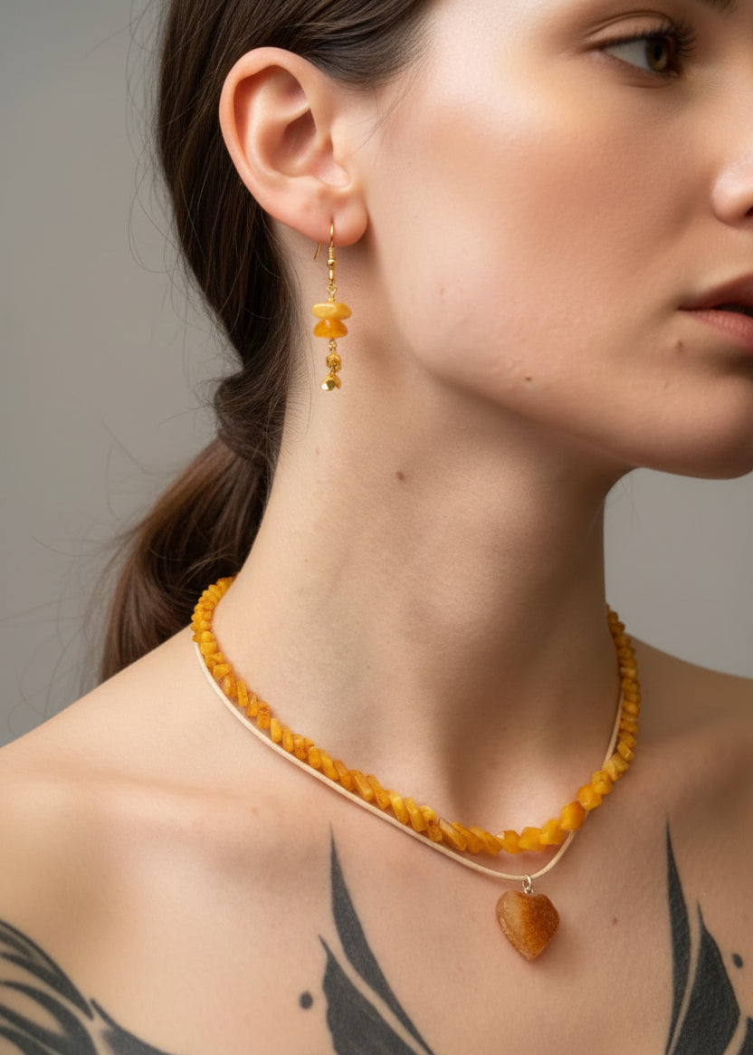 Exquisite Baltische Bernsteinkette