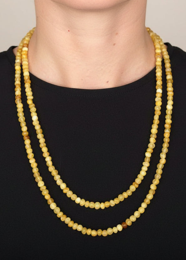 Schöne Lange Bernsteinkette