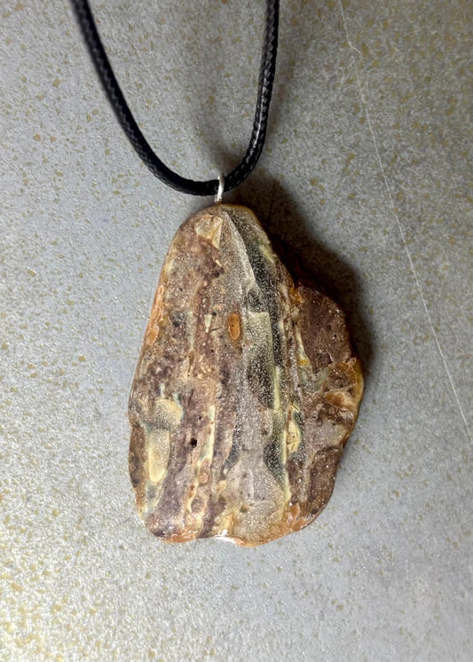 Anhänger Berntsein Marmoroptik