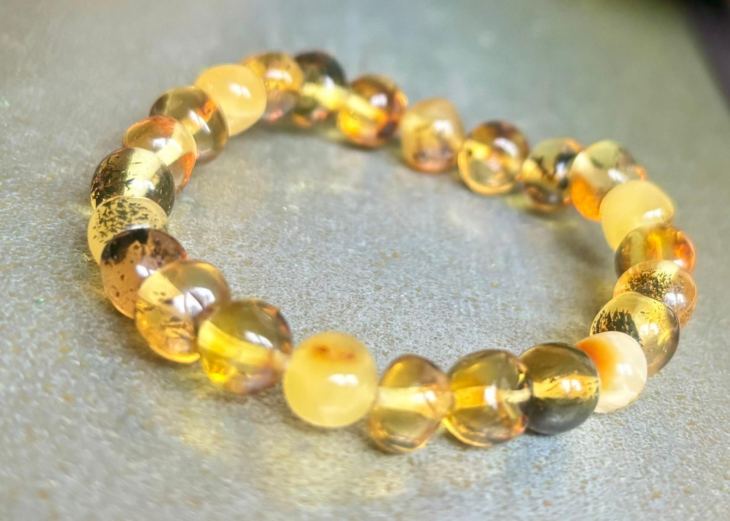 Schöne Armband in Gelb-Grün