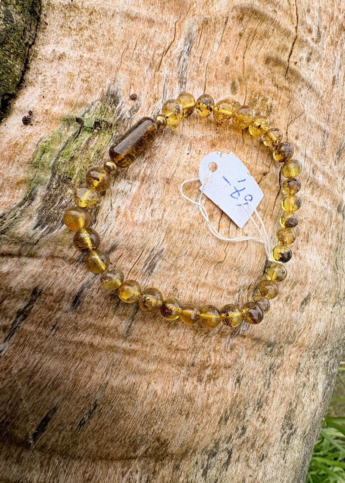 Armband aus natürlichem baltischem Bernstein
