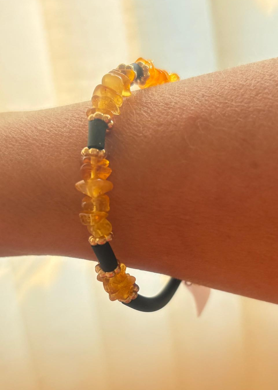 MinAmber Wickelband Bernstein Unisex
