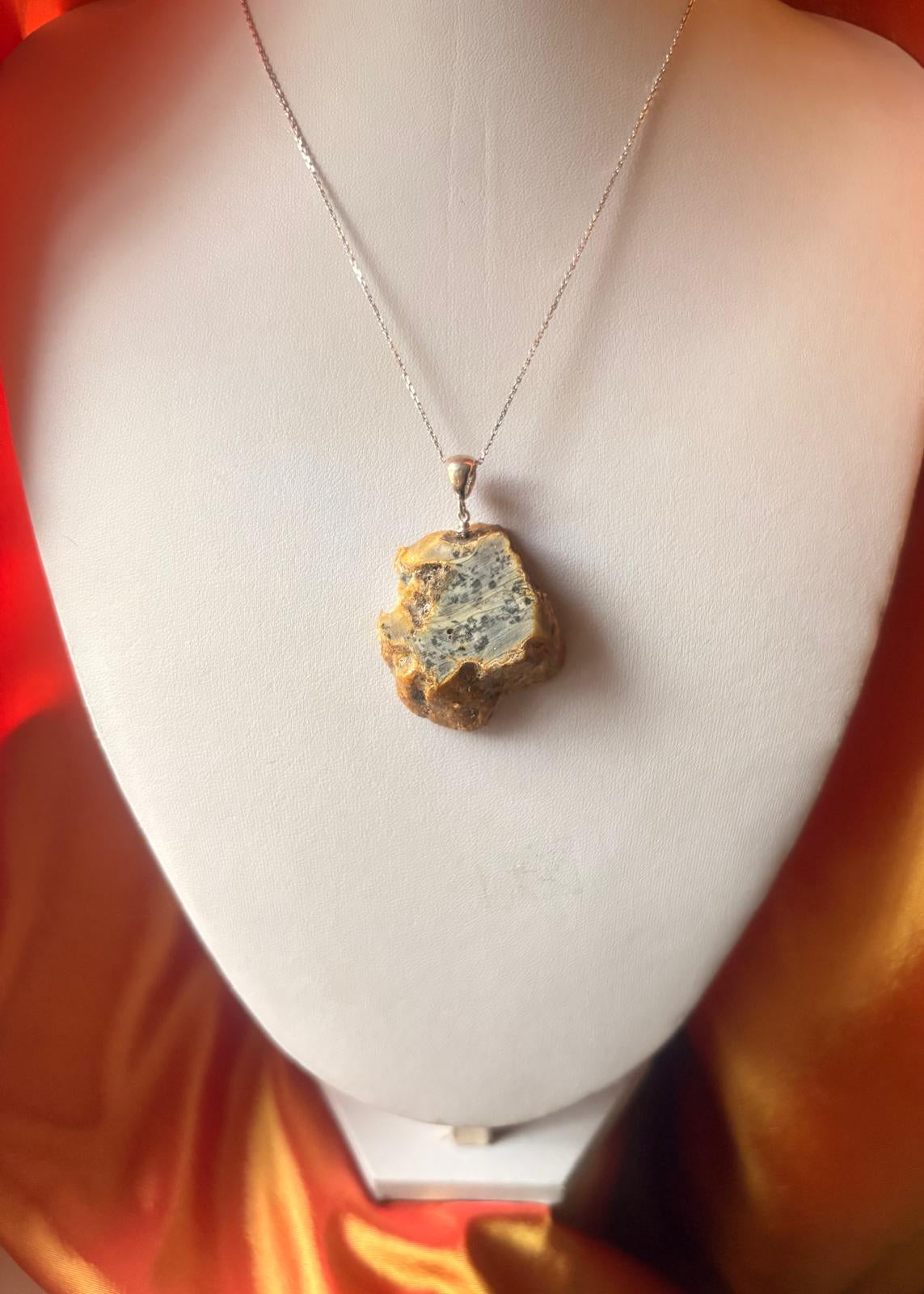 Anhänger mit  Marmorstruktur