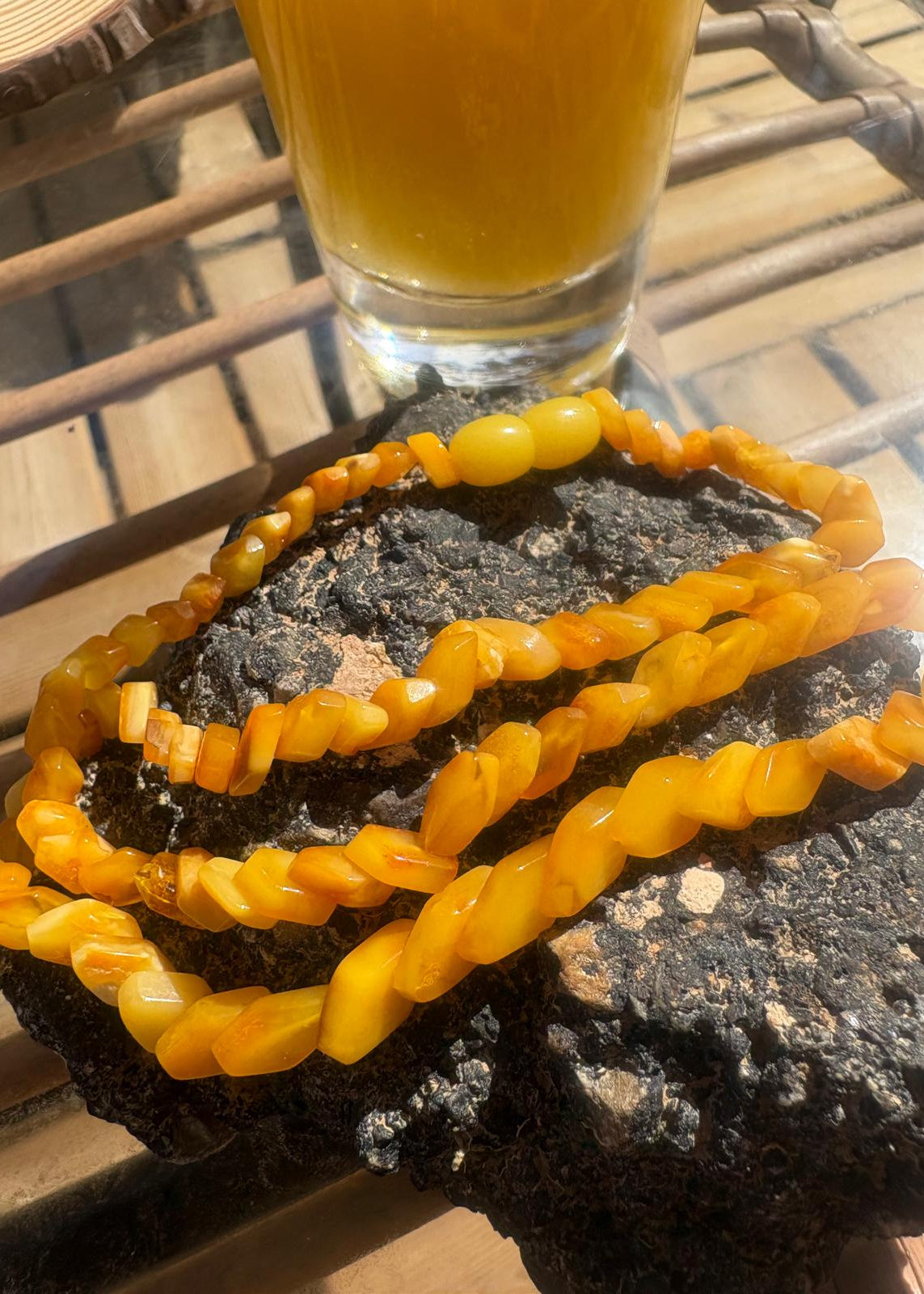 Exquisite Baltische Bernsteinkette