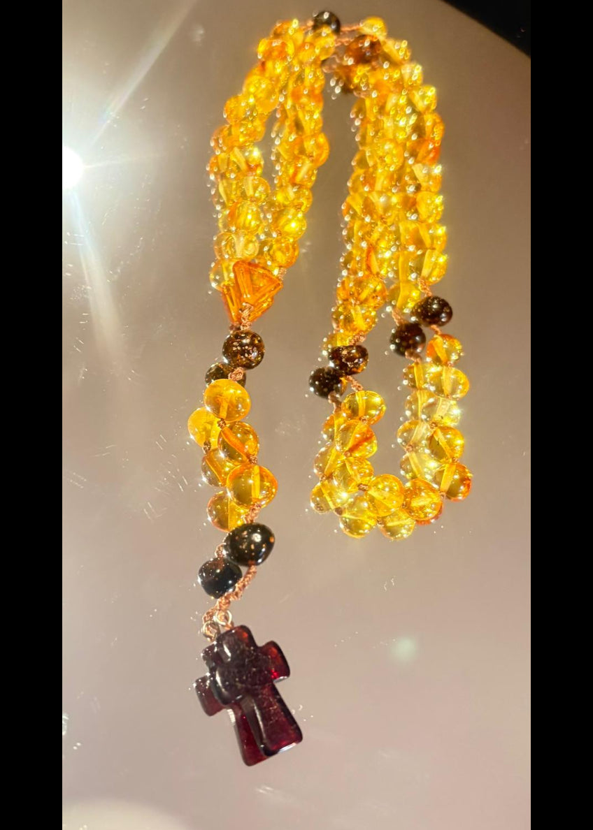 Gebetskette Rosenkranz Bernstein