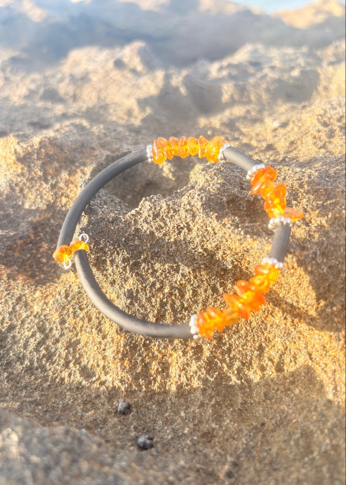 MinAmber Wickelband Bernstein Unisex