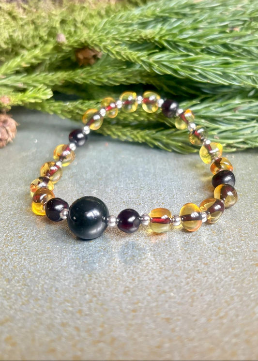 Moderne Armband Bernstein