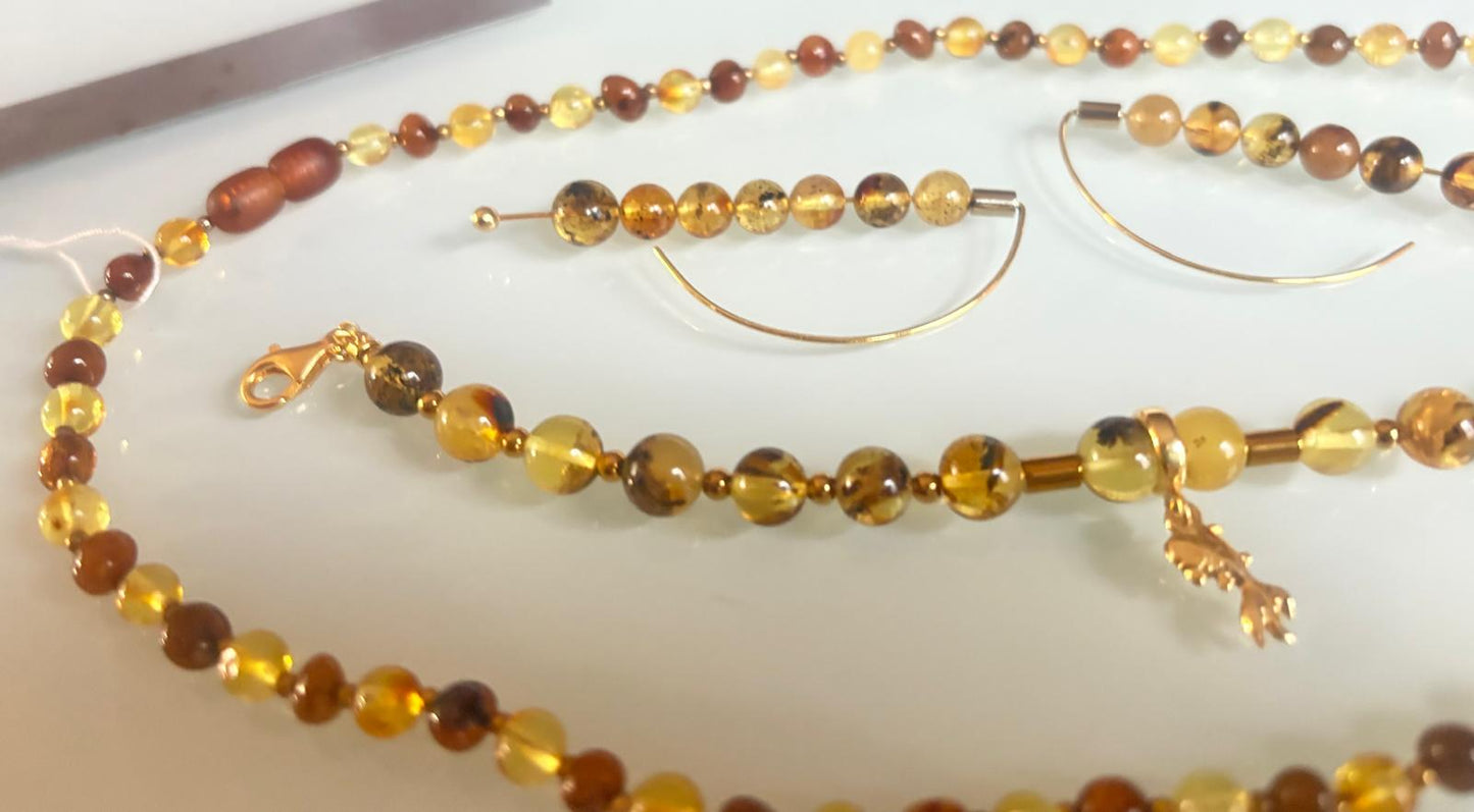 Bernstein-Set im moderne Design