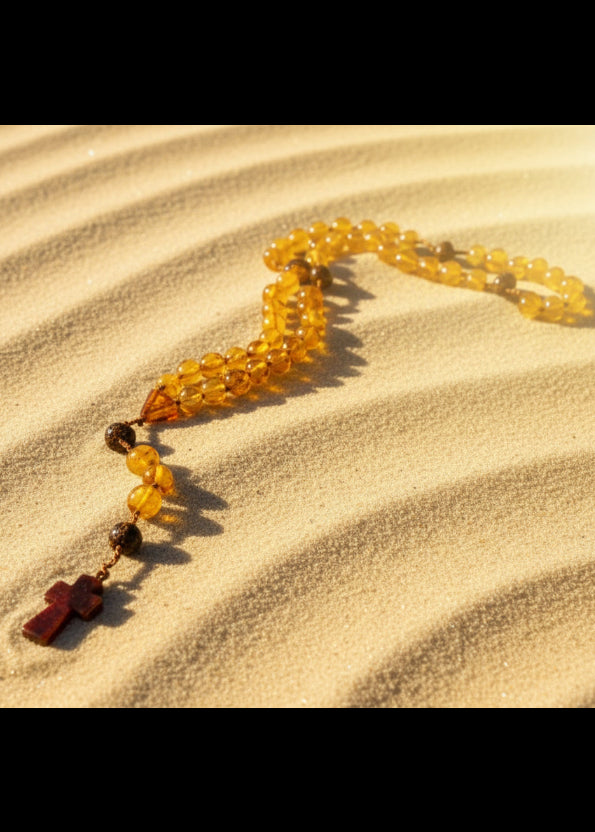 Gebetskette Rosenkranz Bernstein