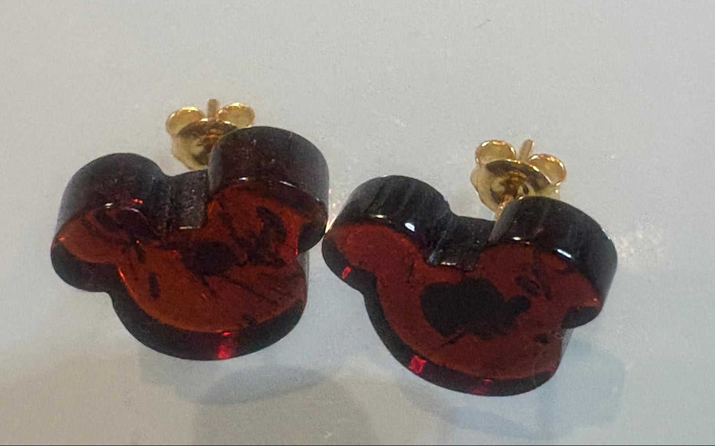 Ohrstecker Mickymaus Kirsch