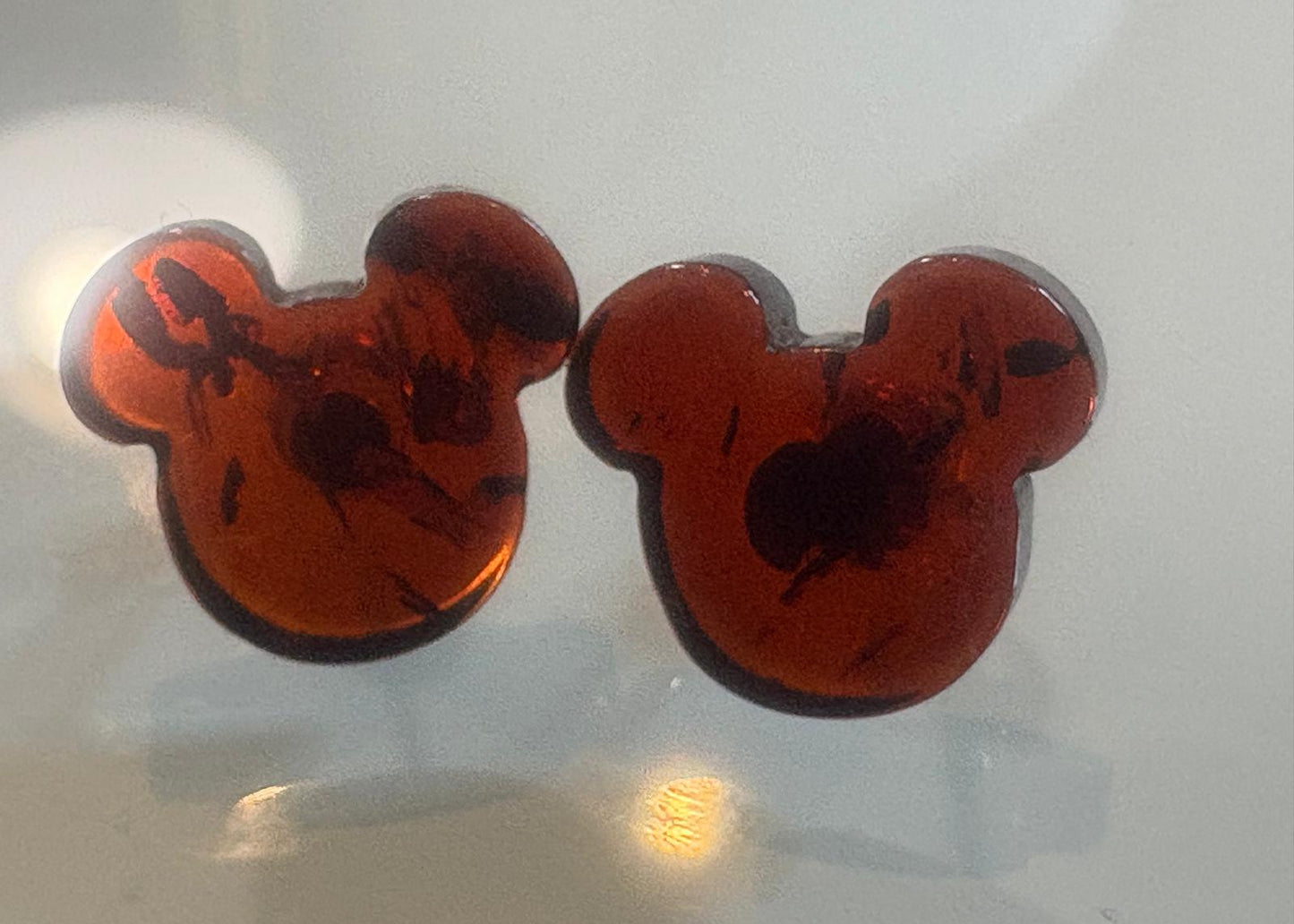 Ohrstecker Mickymaus Kirsch