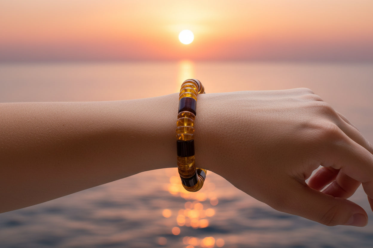 Sehr schönes Armband aus Naturbernstein