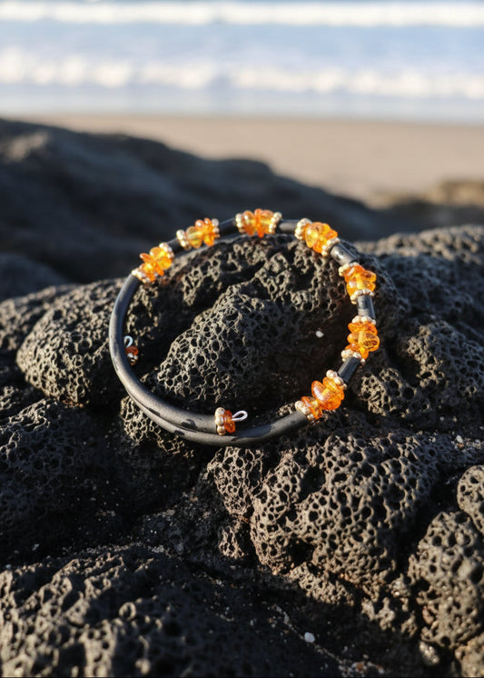 MinAmber Wickelband Bernstein Unisex