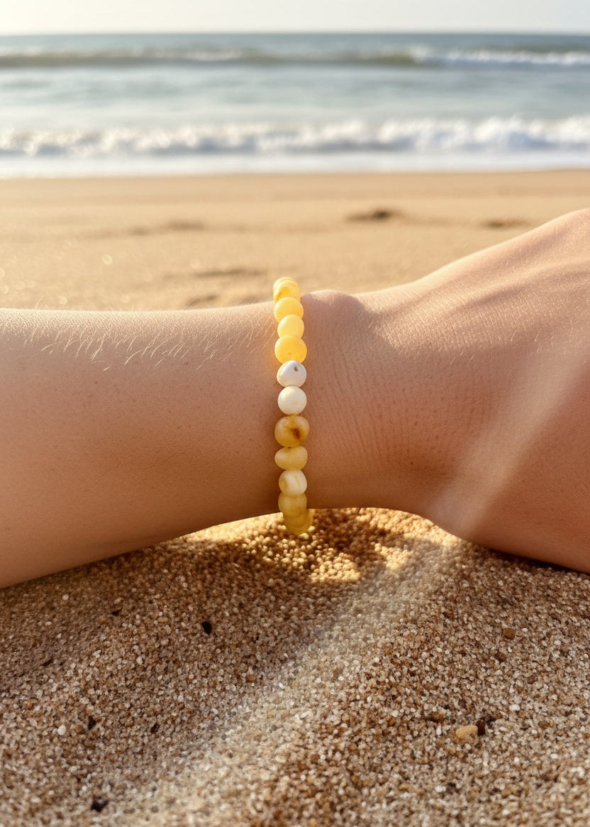 Armband in Weiss