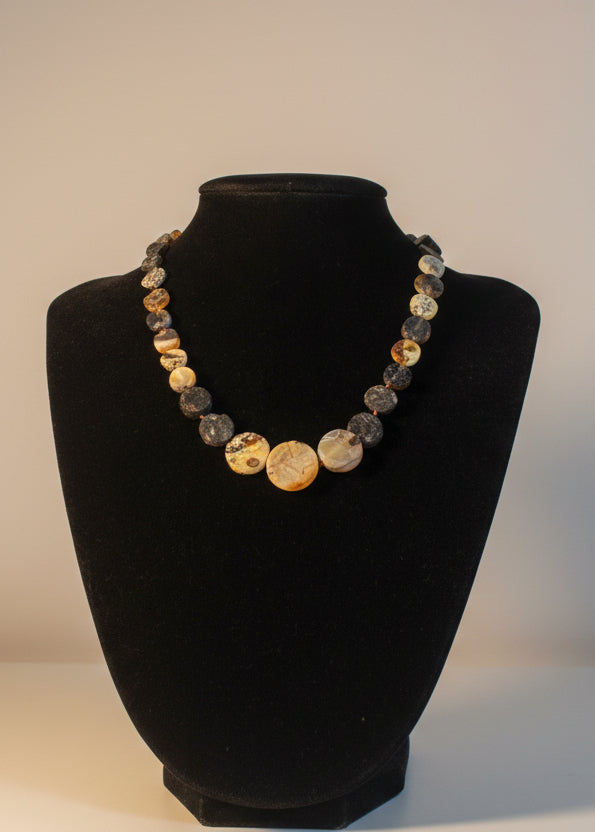 Moderne Damen Bernsteinkette