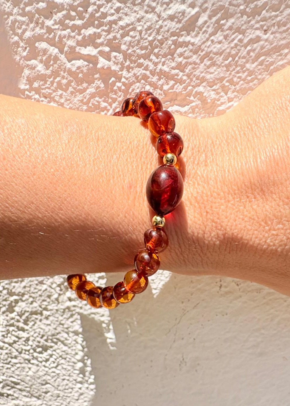 Armband aus natürlichen baltischem Bernstein