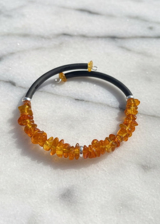 MinAmber Wickelband Bernstein Unisex