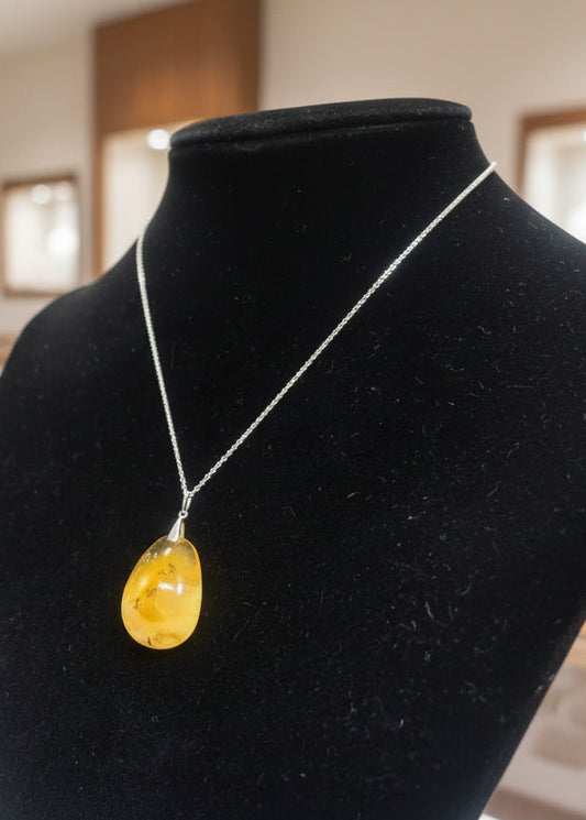 Bernstein Anhänger Elegant