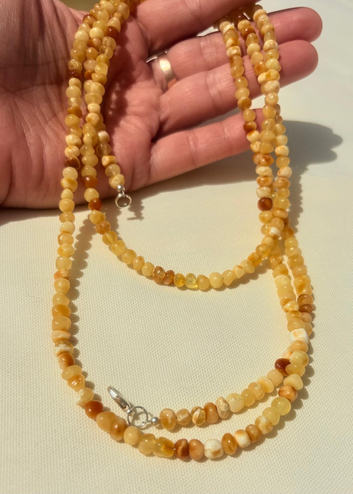 Schöne Lange Bernsteinkette