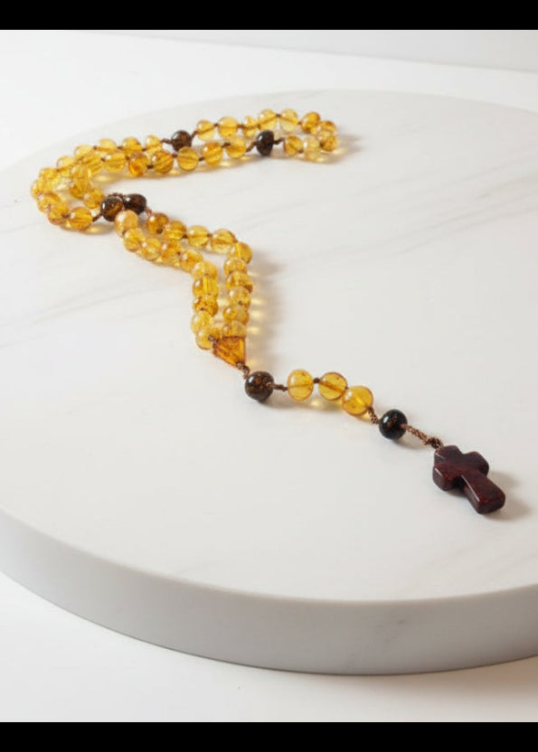 Gebetskette Rosenkranz Bernstein