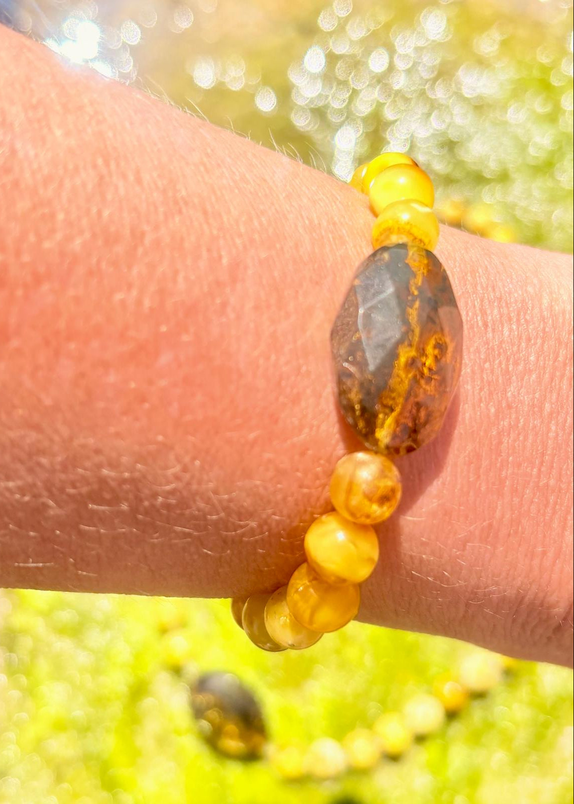 Sehr schönes Bernstein Set Halskette und Armband